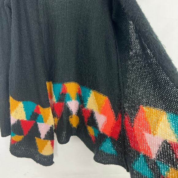 Wooden Ships Wool Mohair Open Front Hooded Cardigan Size XS - Picture 6 of 11